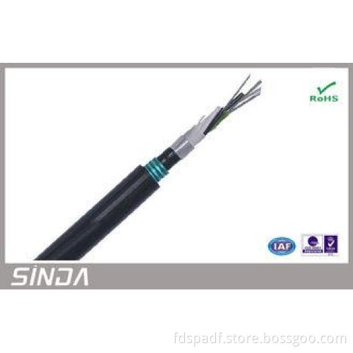 Armored and Double Sheathed Outdoor Cable GYTA53 50 / 125um